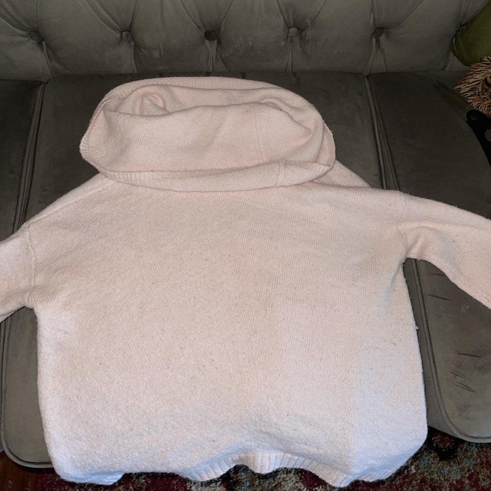 Light pink small express warm long sleeve top